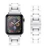 Ceramic Metal strap for Apple watch 45mm 44mm 41mm 42mm 46mm Replacement bracelet Wristband iwatch Ultra 10 9 8 7 6 5 4 SE band
