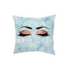 Marble Bright Diamond Eyes Eyelash Pillow Case Sofa Cushion Manicure Decoration Pillow