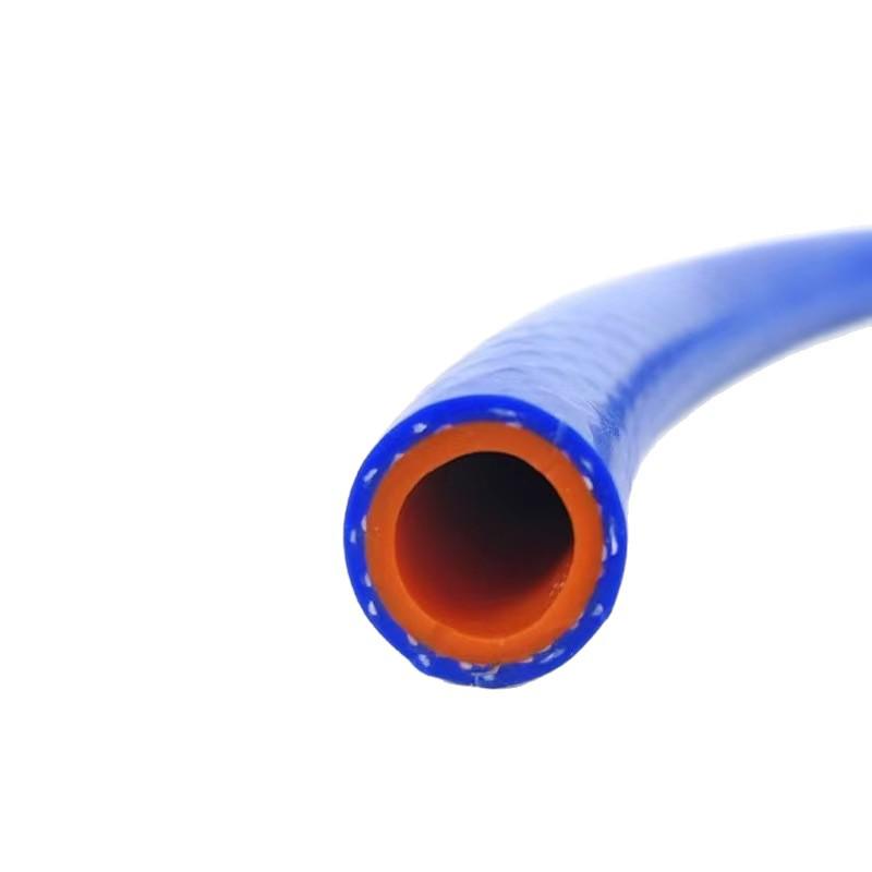 High-Temp & High-Pressure Resistant Silicone Hose, Double-Layered with Wire Braid for Vacuum & Water Applications