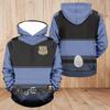 For Kids Teens Adults, Zootopia 2 Officer Judy Costume Hoodie, Crazy Animal City Print Pullover, Autumn Winter Long Sleeve Top