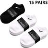 Xiaomi 5/15Pairs Unisex Solid Color Minimalist Ankle Socks Breathable Comfy Casual No Show Socks All-Season Low Cut Socks for Men Women