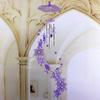 Metal Tubes Butterfly Wind Chime Star Garden Wind Chimes Window Ornaments  Christmas