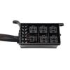 12V Auto 6 Way Fuses Relays Box Block With Relays and Harness for Car Marine
