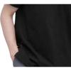 UNIQLO Solid Color Casual Short Sleeve Polo Shirt Unisex tops Black 455388-09