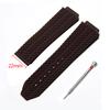 Cinturino in Gomma 25*19mm Per HUBLOT BIG BANG Silicone 17x25mm Impermeabile Cinturino da Uomo con Chiusura a Farfalla Strumento Cinturino Bracciale