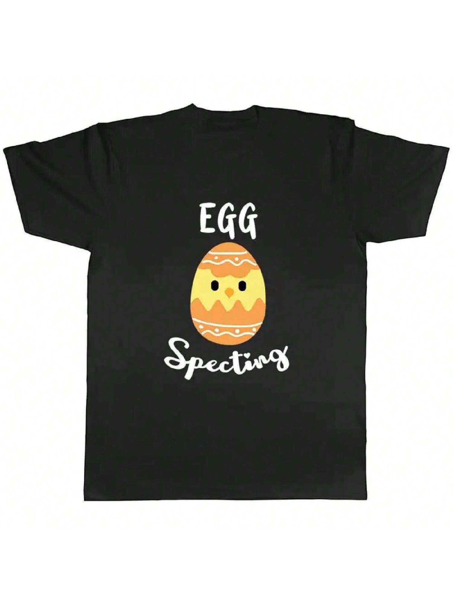 Egg Specting Orange Easter Egg Mens Unisex T-Shirt Tee Gift S разноцветный