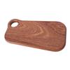 Mini Tabla de Cortar de Ébano Multifuncional Pequeña Tabla de Cortar de Madera para Frutas Plato para Cocina del Hogar