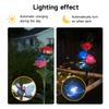 LED Solar Light Waterproof Rose Flowers Lamp Outdoor Decorative for Garden Yard Lawn Path Lighting Holiday Wedding Decor
