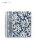 Grey Blue Paisley 100% Natural Silk  Scarf Wrap Kerchief Hijab Shawl Luxury Women Men Gift Headband Satin 65cm Neckerchief