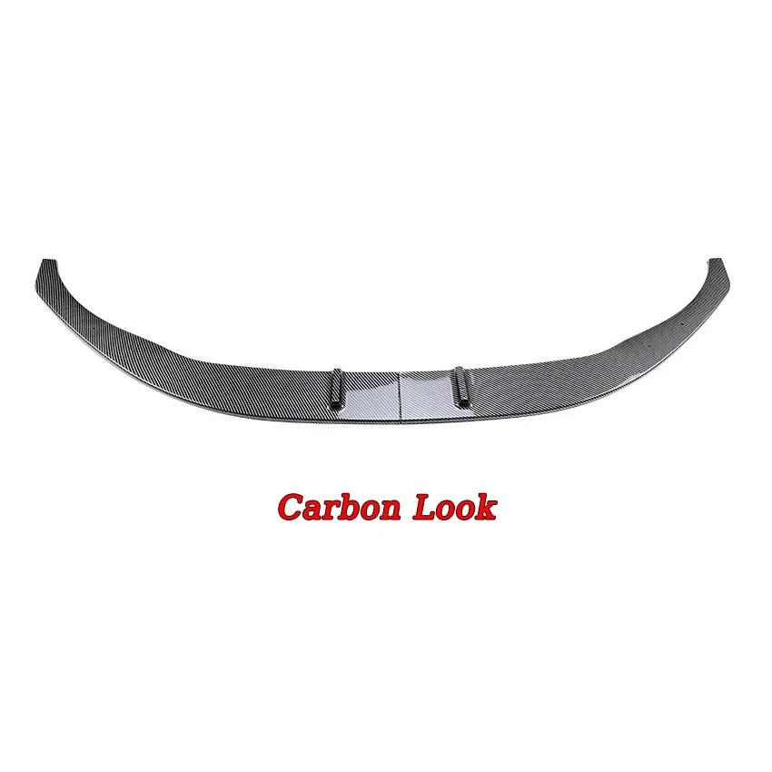 For BMW 2 Series F22 F23 M235i M240i M-Sport 2014 To 2019 Car Spoiler Cover Guard Deflector Lips Front Bumper Splitter Diffuser