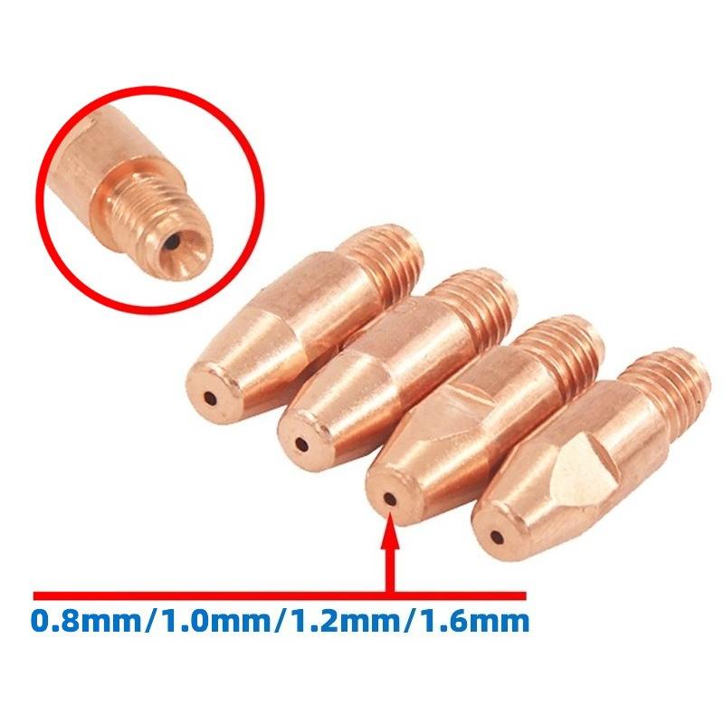 MB36KD Conductive Nozzle 36KD Protective Sleeve Connecting Rod Gas Shielded Welding Gun MIG Accessories Splitter 22PCS