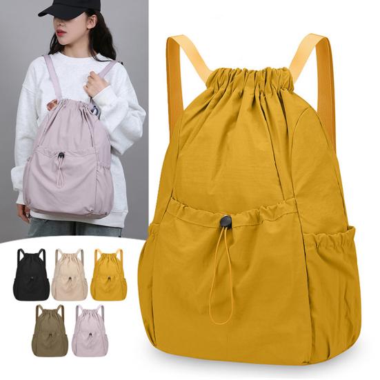 Kordelzug Turnbeutel Faltbare Sporttasche mit Verstellbaren Schultergurten Wasserdicht Schwimmen