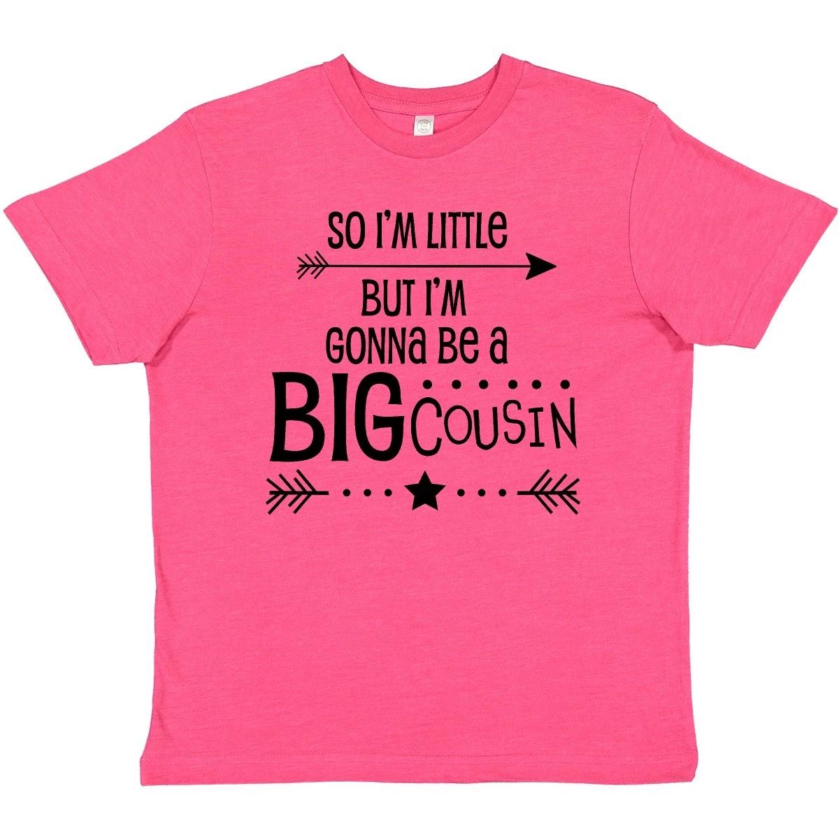 Inktastic So I m Little, But I m Gonna Be A Big Cousin Youth T-Shirt Family Kid 100