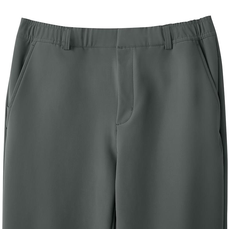 Skechers Sport Lifestyle Series Solid Color Elastic Versatile Comfortable Casual Pants Men Bottoms Graphite-Gray L424M027-0091
