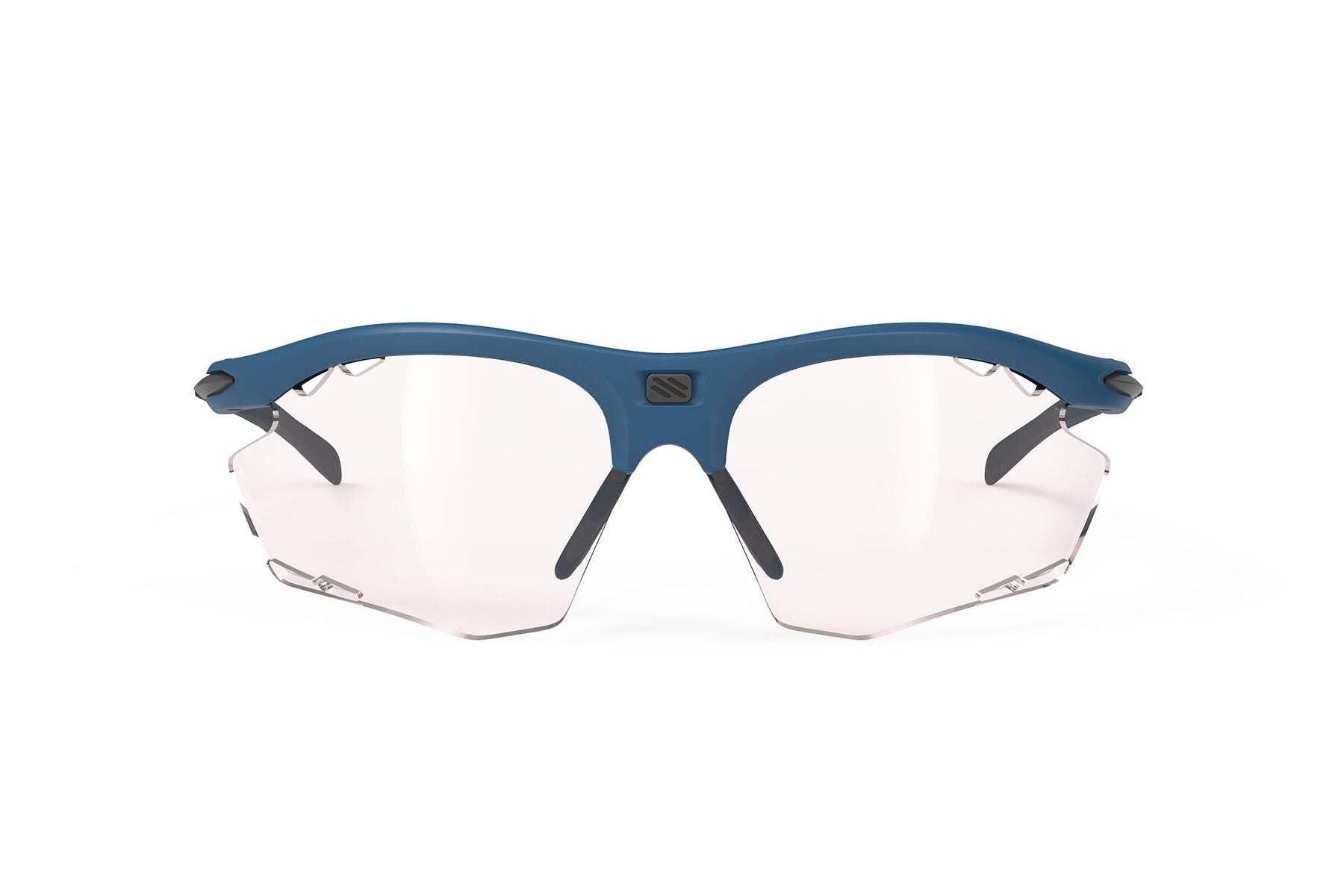 Rydon Blue Navy Matte Impact X 2 Photochromic Red Lens Bridge Temple 41mm [RUDYPROJECT] Sunglasses, Frame, Lenses, Weight 26g, Width 71mm, Width