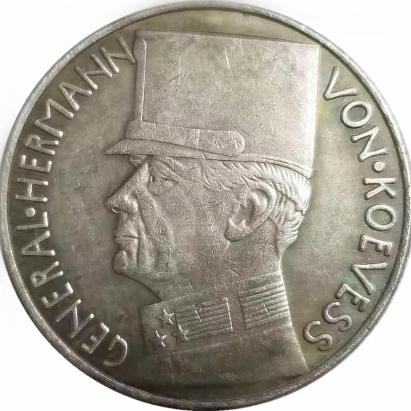 

Копия немецких памятных монет времен Первой мировой войны, серебряных монет, коллекции иностранных евро монет