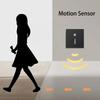 Smart Motion Sensor LED Stair Footlight  Indoor Outdoor Stair Wall Lamp Recessed LED Step Light Staircase Bedroom Decoration
