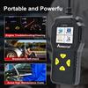 OBD2 skener autodiagnostické nástroje OBDII čtečka kódů pro diagnostiku motoru kontrolka napětí baterie testování 10 jazyků podporuje