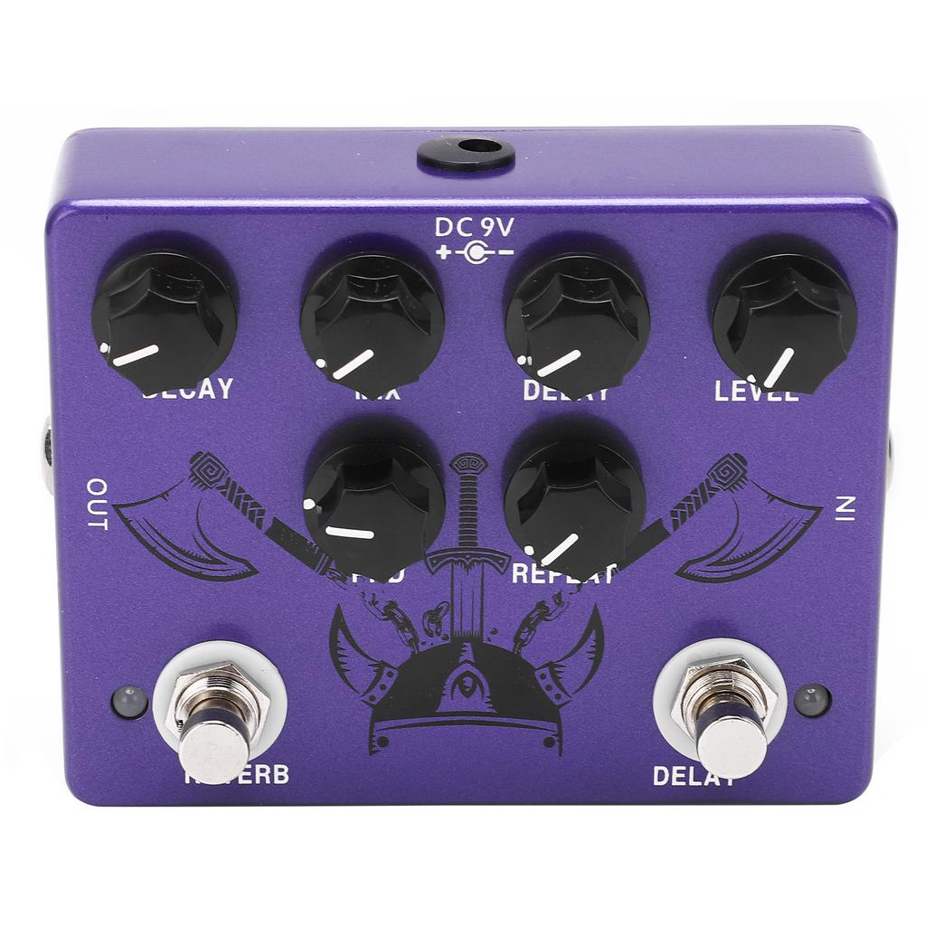 Guitar Effect Pedal Reverb Digital Delay 2 In 1 True Bypass Single Instrument Accessory CP?80