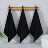Microfiber Dry Hair Towel Edge-banded Printed Plain Weave CN Black Cross-Border Supply Vacuum-Packaged Sports Gym Customizable