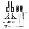 3D Printer Metal Door Hinge Fit for Bambu Lab P1P P1S 180 270 Degree Adjustable Rotation Pivot Hinge Replacement with