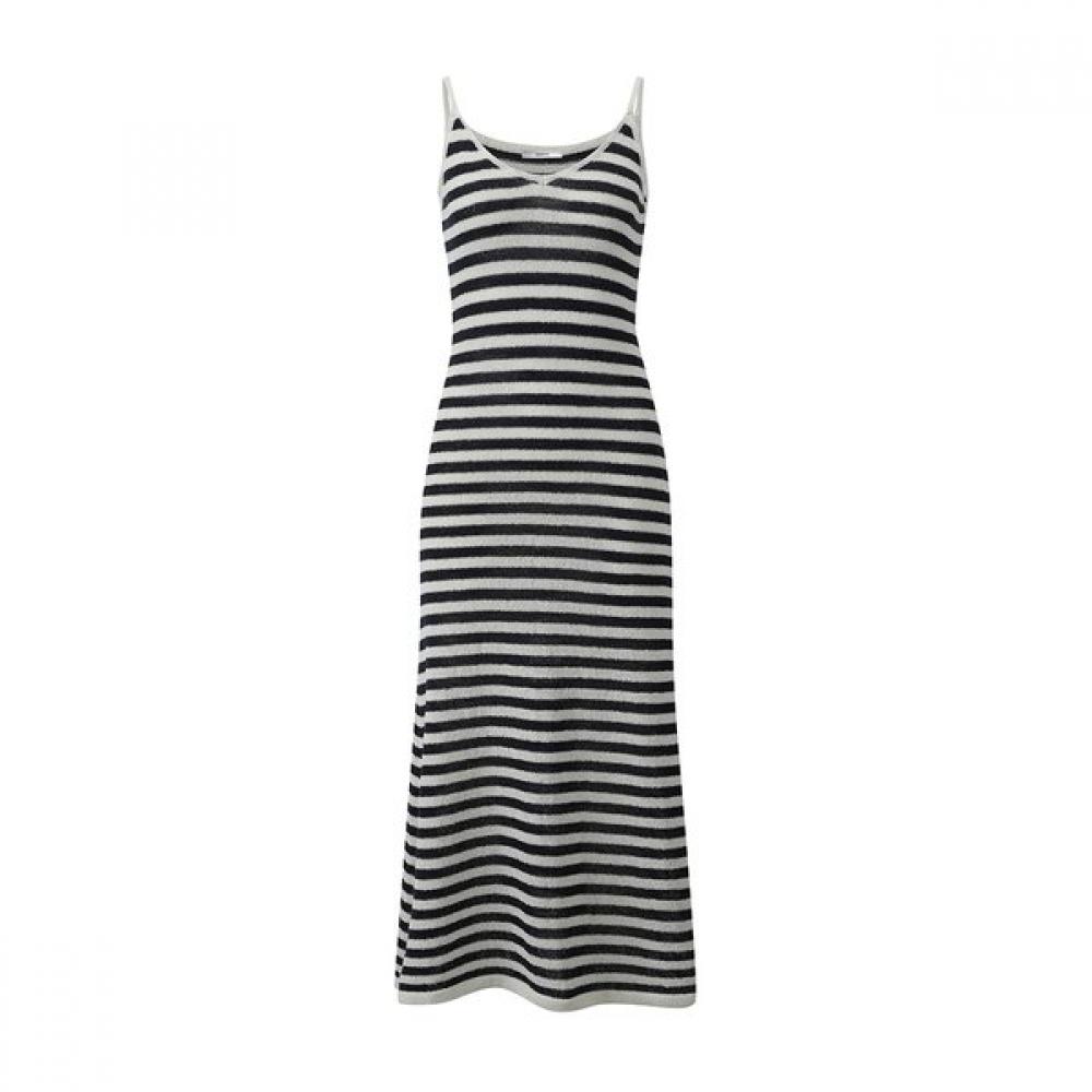 GGPX New York Outer Set Maxi Stripe Pattern Dress Gq6st003f