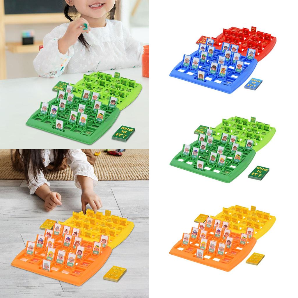 Guessing Games Battle Game Educational Toy Interactive Toy Reasoning Game Character Cards for Children Gifts, Travel Games