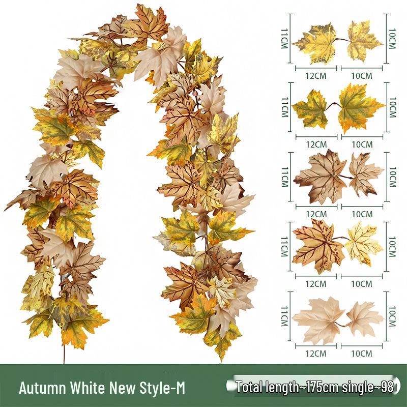 Skladem Podzimní a Halloweenská dekorace z javorových listů pro Vánoce a Den díkůvzdání