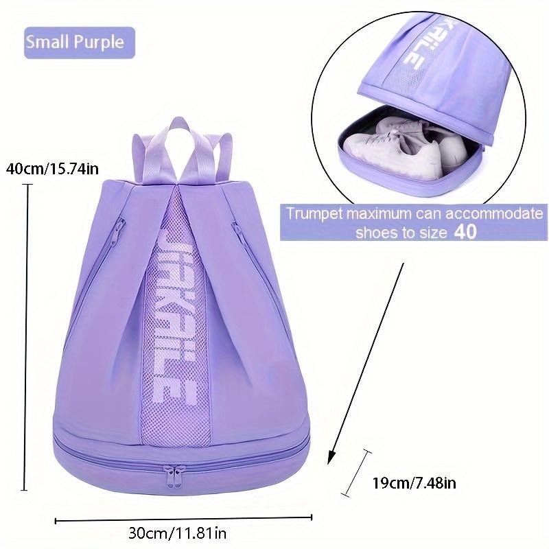 Vielseitiger & Leichter Reiserucksack, Verstellbare Riemen für Fitnessstudio, Fitness, Tanz, Strand - Bietet Platz für Schuhe