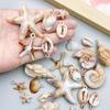 New Acrylic Ocean Conch & Starfish Pendant Charm for DIY Bracelets & Necklaces