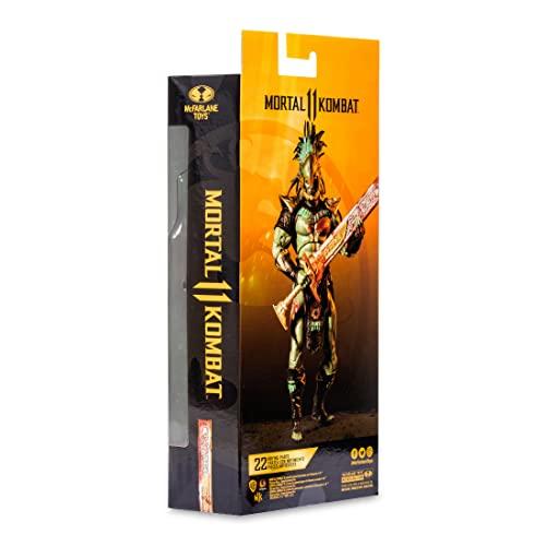 McFarlane Toys Mortal Kombat Kotal Kahn (Bloody) 7-Inch Action Figure with Accessories