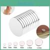 Mini Aimant Néodyme Fin 10 pièces Aimant Ultra Fort Rond Réfrigérateur Électroaimant N35 Ndfeb
