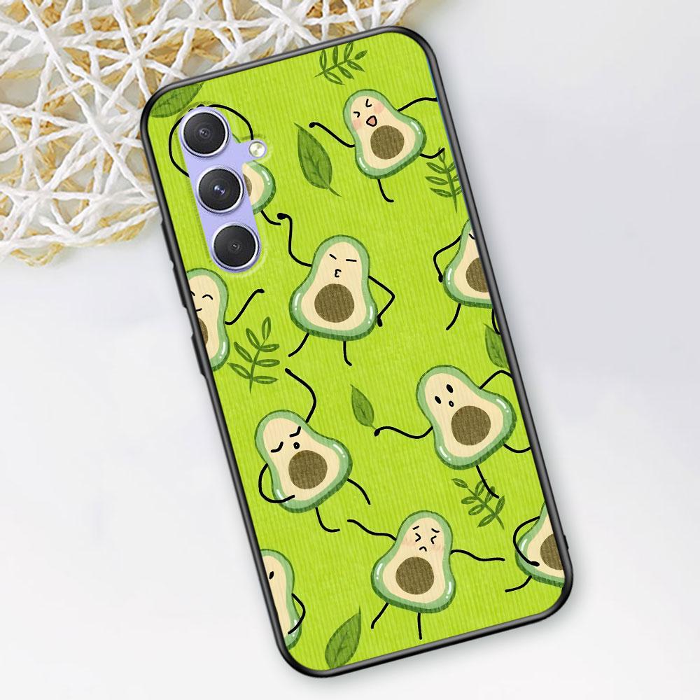 Avocado Case for Samsung Galaxy A51 A53 A54 A31 A52 A12 A13 A21s A22 A32 A11 A22 A33 A41 A52s A73 A14 A24 TPU Phone Cover