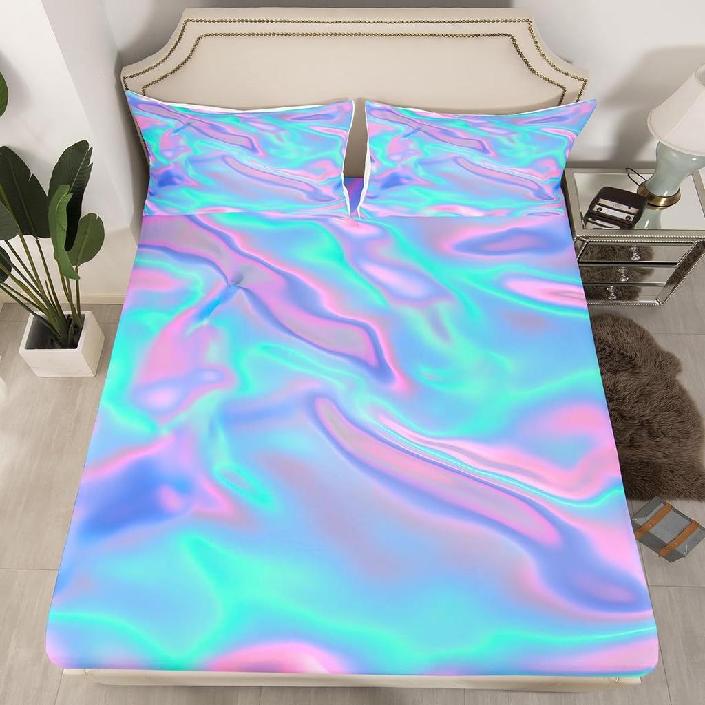 Cute Penguin Pattern Mattress Three-Piece Digital Printing Bedding Mattress Three-Piece Set Children And Adults