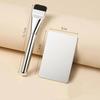 2/4Pcs Professional Makeup Tool Kit With Soft Foundation Brushes Stainless Steel Mixing Palette And Velvet Puff For Home Use