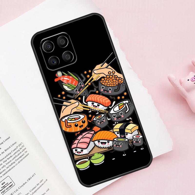 

Food Sushi Case For Samsung Galaxy M13 M53 M16 M36 M56 M06 M52 M32 M12 M54 M34 M14 M35 M55 M15 M11 M31 Samsung M31