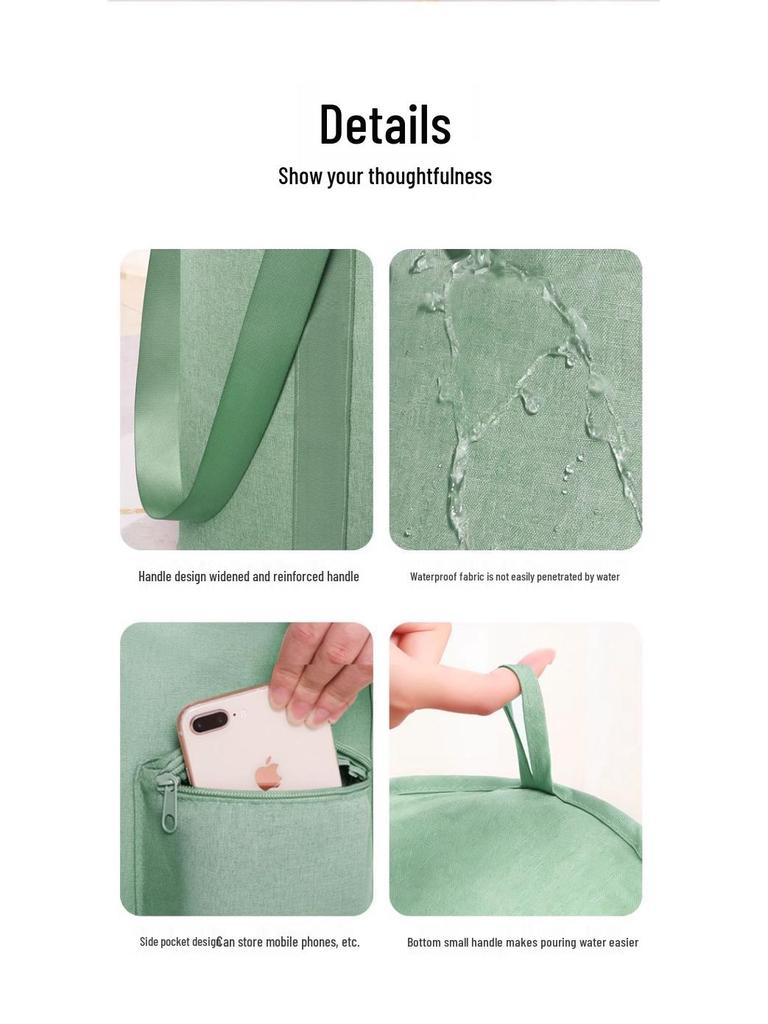 Thickened Portable Insulated Foot Bath: Folding, Deep, Travel-Friendly Foot Basin for Adults