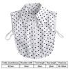 Detachable False Collar White Lapel Half Shirt New Ladies Cape  Women Girls