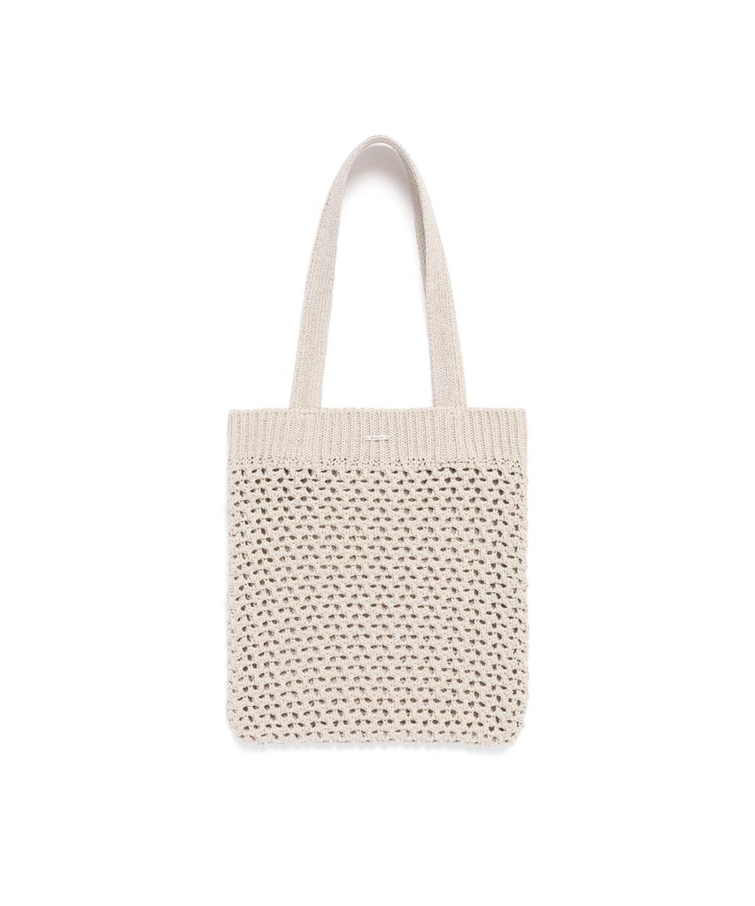 Snowpeak Apparel Women'S Knit Bag (S26Mwfbg60) Light Beige