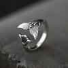 Rings with Aged Live Openings, Women's Fashionable, Adjustable Ethnic Handmade Rings