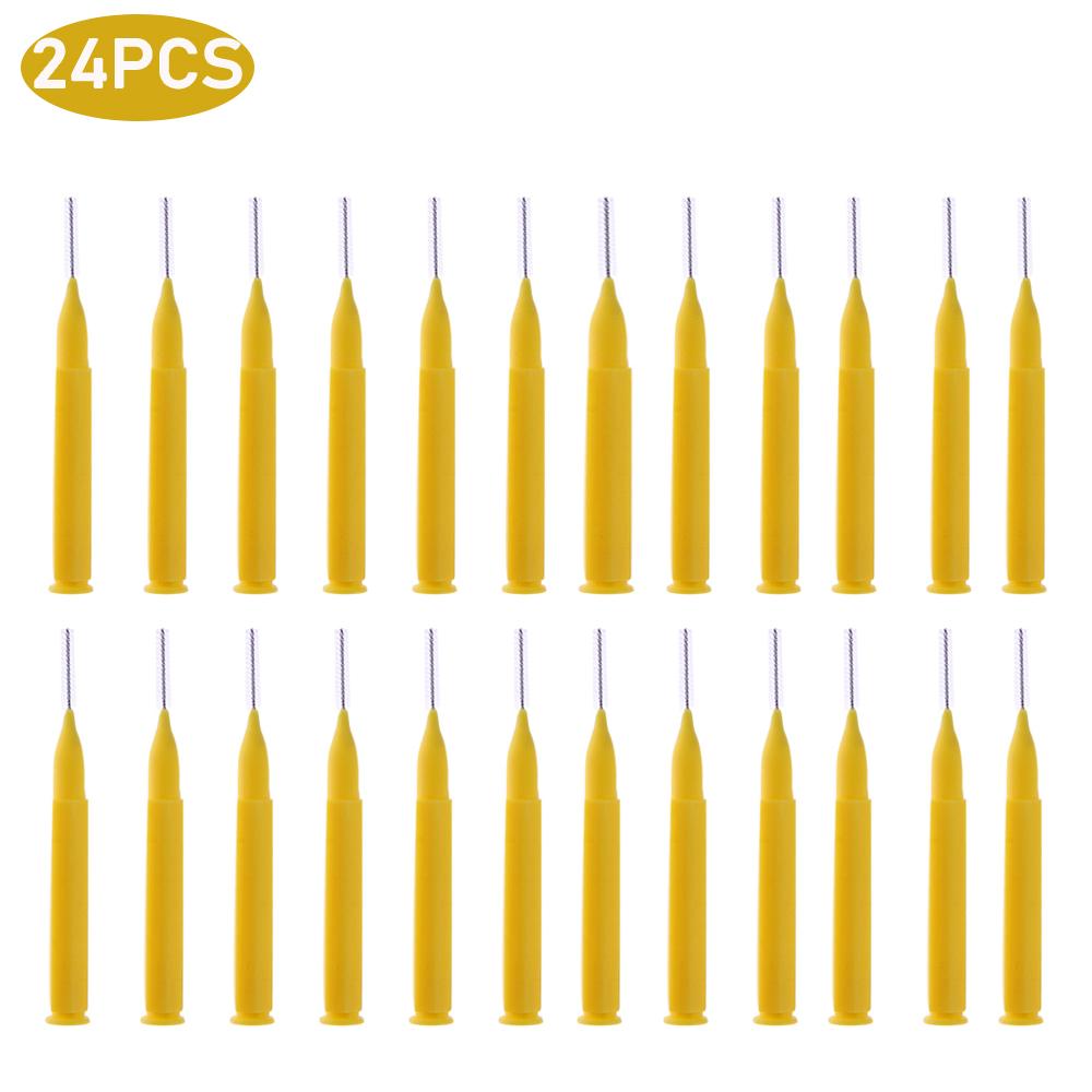 8-40pcs Oral Interdental Brushes Dental Toothpicks Brush Between Teeth Dental Cleaning Toothpicks Oral Cleaning Hygiene Tool