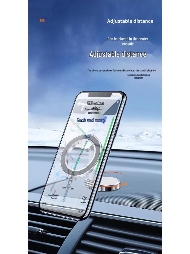 Tesla Model 3/Y Center Console Magnetic Phone Holder