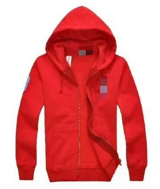 Men's Plus Size Cotton Zipper Sweatshirt - Big Horse Embroidery, Autumn/Winter Style, Long-Sleeve Casual Running Jacket