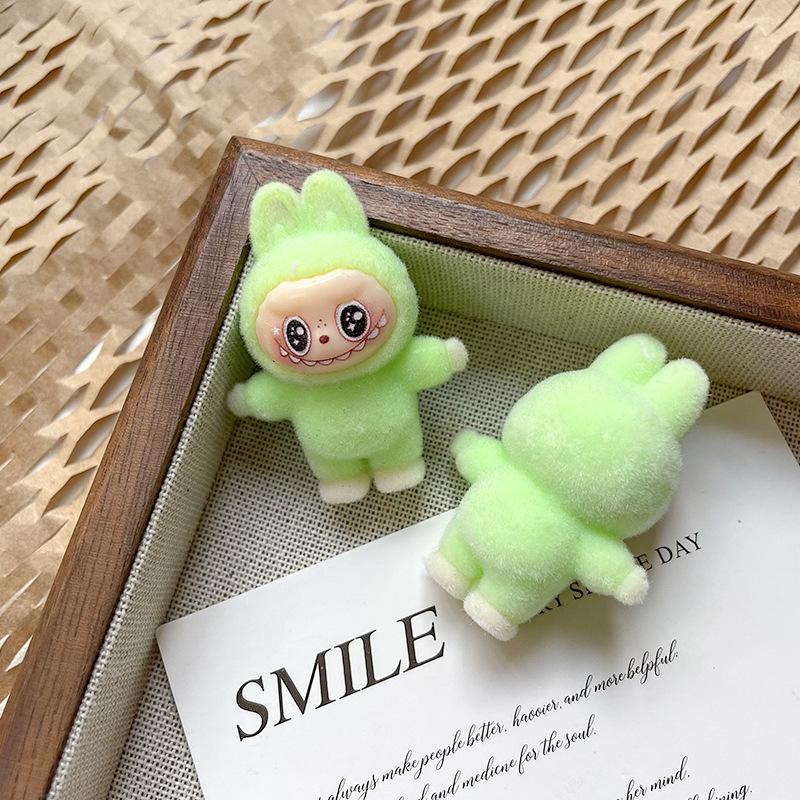 Figure Labubu The Monsters Monster Toy Children's Fluffy 4 Cm