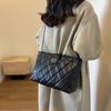 Rhombus texture fashion trend women's shoulder bag new spring and summer commuter bag women
