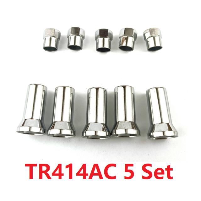 

Car Tire Valve Cap with Sleeve Covers Universal Truck Wheel Tire Valve Stem Hex Cover Set Valve Caps Accessories TR413AC/TR414AC
