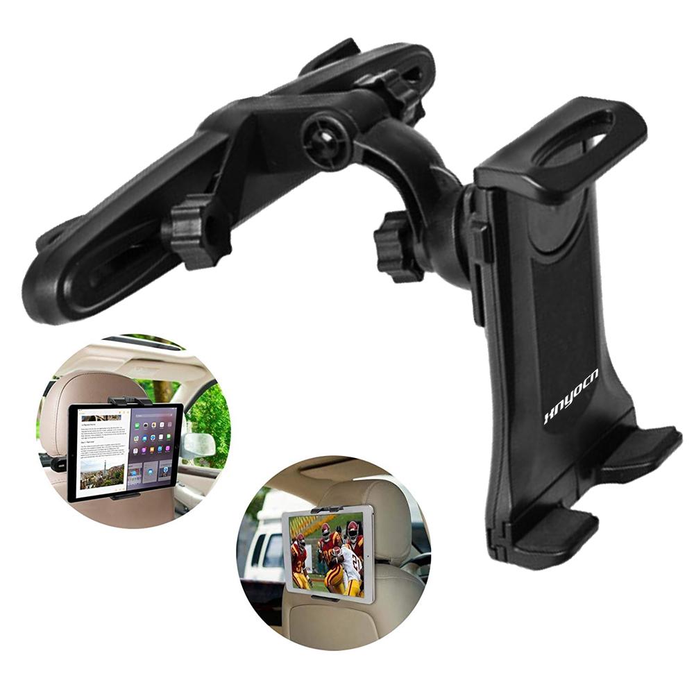 New 7 8 9 10 12.9 Inch Tablet Car Holder Back Seat Pillow Car Mount Cradle Soporte Tablet Desktop For iPad Stand Up Samsung Tab
