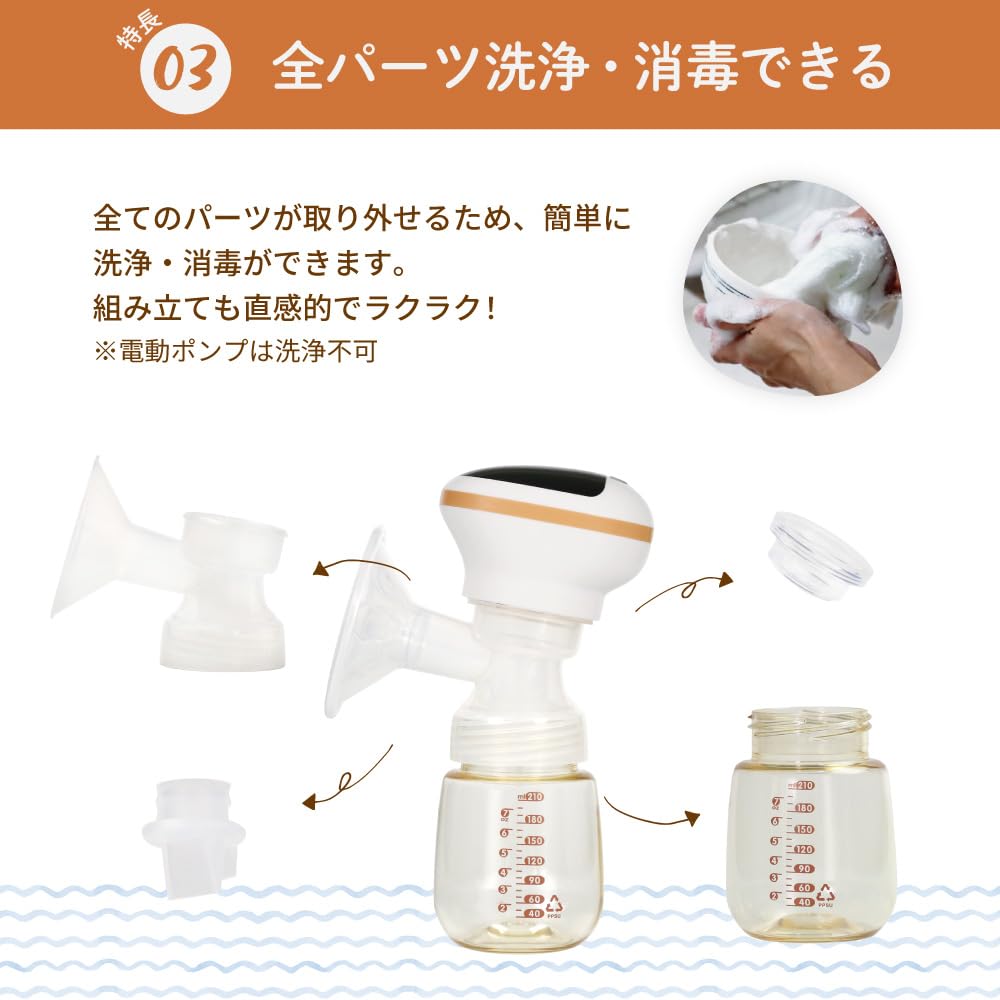 Electric Breast Pump UFsmile Electric Breast Pump Breast Pump Breast Milk Childbirth Childcare RH-268