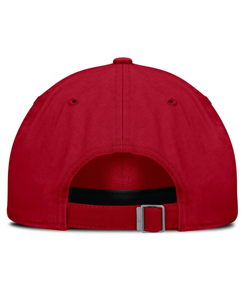 Panatigseu Cleveland Guardians Nikeclub Unstructured Organic Cotton Cap - Gym Red