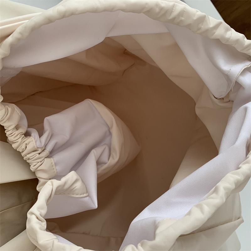 Casual Drawstring Shoulder Bags For Women Large Capacity Handbag Sport Gym Bag Shopping Bag Gilr Hobo Bag Bolsa Feminina